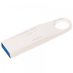 金士顿  金属64G U盘高速3.0个性刻字定制商务盘 DTSE9G2