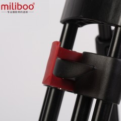 miliboo/米泊 单反摄影摄像机三脚架带液压云台便携铝合金角架 603A