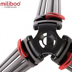 miliboo/米泊 单反摄影摄像机三脚架带液压云台便携铝合金角架 603A