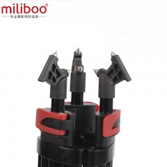 miliboo/米泊 单反摄影摄像机三脚架带液压云台便携铝合金角架 603A