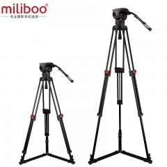 miliboo/米泊 铝合金100碗电影级三脚架10档动态平衡含云台 M15DL