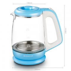 志高/Chigo  ZJ15A 家用电热水壶玻璃烧水壶电水壶开水壶1.5L