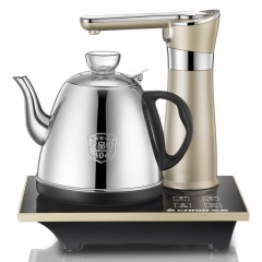 志高/Chigo 电热水壶304不锈钢自动上水壶烧水壶1L JBL-D6161