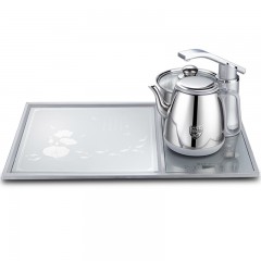 QLT/科立泰  自动上水抽水壶304不锈钢烧水壶1L QLT-T1212