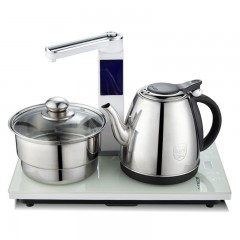 QLT/科立泰  1L自动上水抽水壶304不锈钢烧水壶 QLT-T108A