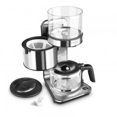 北欧欧慕 咖啡机家用壁挂式1.25L冲泡滴漏式咖啡壶  NKF501