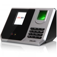 得力 人脸考勤机 指纹式打卡机  3959