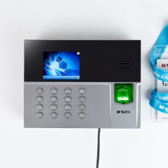晨光 考勤机高效识别指纹式考勤机智能语音播报AEQ96708