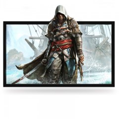 IN&VI/英微 GHK 宽边16:9超高清透声画框幕布