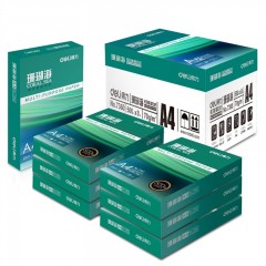 得力 7362 复印纸70g 80g A4珊瑚海打印办公用纸单包500张白纸