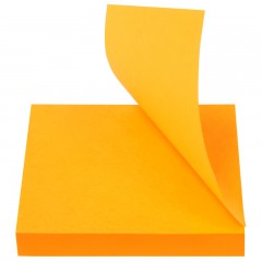 得力 9085 彩色荧光便利贴百事贴 标签纸 便签纸可反复粘贴76*76cm