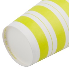 得力 9560加厚型纸杯250ml毫升9盎司50只装一次性纸杯防渗漏