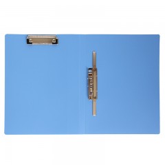 得力 文件夹  A4单双强力长押夹加插袋实用文件夹资料夹5302