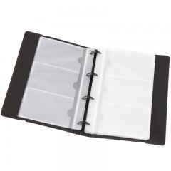 得力 5784商务名片册名片夹名片本时尚创意名片夹大容量180名片盒