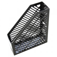 得力 9841 单栏文件框 文件座 文件框 书架 文件栏 资料框 资料架