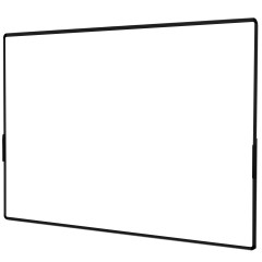 得力 双面支架白板7884大白板90*180cm可移动会议办公教学展示