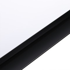 得力 双面支架白板7884大白板90*180cm可移动会议办公教学展示