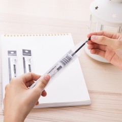 得力 S790中性笔替芯0.5mm子弹头 水笔芯签字笔芯 20支/盒