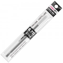 得力 S754中性笔芯0.7mm弹簧头 水笔芯签字笔芯 20支/盒