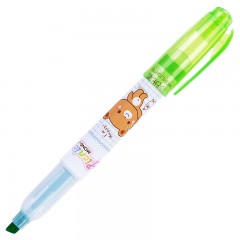 得力 S617荧光笔 荧光标记笔彩色记号笔学生绘画 10支/盒