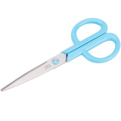 得力 6059时尚办公剪刀 175mm不锈钢裁缝厨房剪刀