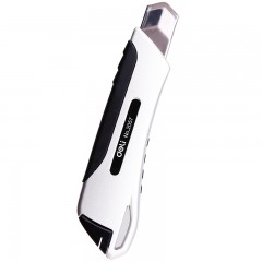 得力 2057美工刀 手动大号不锈钢壁纸刀裁纸刀电工刀美术刀