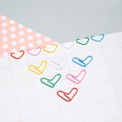 得力 0038回形针彩色曲别针30mm160枚/盒办公用品办公文具别针可爱