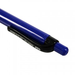 得力 6505圆珠笔0.7MM蓝色原珠笔pen油性笔书写耐用顺滑办公用品笔