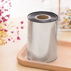 得力 81503 增强蜡基碳带90mm*300m条码纸不干胶标签打印耗材铜版纸增强色带热转印蜡基碳带