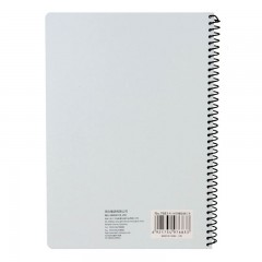 得力 文具7683笔记本 线圈软抄本 彩色记事本 糖果色日记本 a5规格