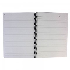 得力 文具7683笔记本 线圈软抄本 彩色记事本 糖果色日记本 a5规格