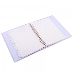 得力 B5活页本 创意简约学生A5可替芯笔记本记事本日记本学生文具