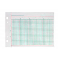 得力 3459十三栏明细分类账芯16k活页式账本账册账簿 财务