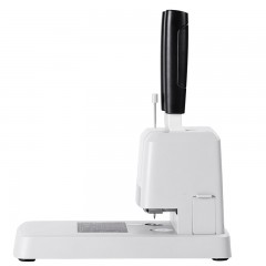 得力 装订机财务凭证会计手动小型简易打孔机全自动热熔铆管胶装器33669