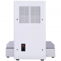 得力 14601全自动打孔凭证装订机电动机财务会计热熔胶铆管胶装机