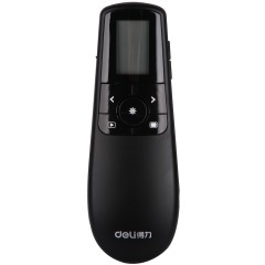 得力 2804显示屏翻页笔 绿色激光 无线商务激光笔 USB 教学笔