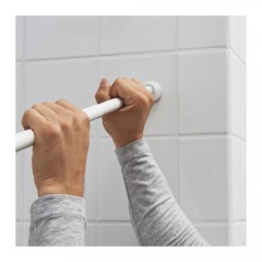 博塔仁 浴帘杆 免打孔伸缩窗帘杆晾衣杆浴室 国内