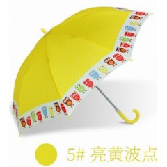 天堂伞 男女小学生公主直杆长柄卡通自动创意可爱安全儿童雨伞