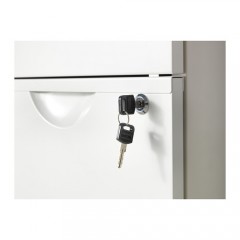 艾瑞克 抽屉柜带脚轮带锁  文件柜矮柜职员柜办公柜