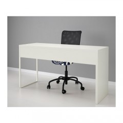 米克 书桌 142*50 黑褐色 书桌电脑桌办公桌