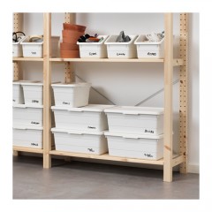 索克比 附盖储物盒 塑料带盖整理收纳储物箱盒