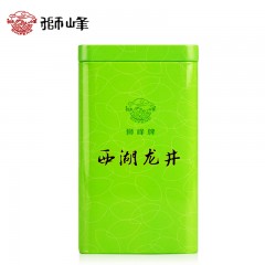 狮峰牌 西湖龙井年春茶雨前新茶100g罐装口粮茶绿茶茶叶