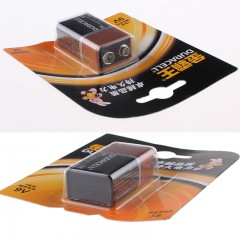 金霸王 电池9V碱性方电池6LR61 6F22叠层电池