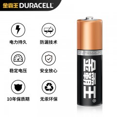 金霸王 5号电池12节AA碱性LR6大容量1.5v