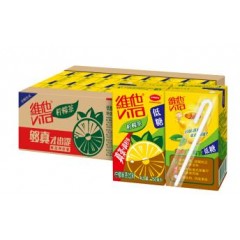 维他 柠檬茶港式饮料250ml*16盒24盒整箱低糖柠檬味茶饮料