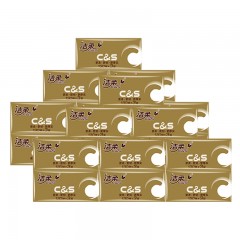 洁柔 金尊抽纸3层130抽24包装M号整箱擦手纸纸抽面巾纸