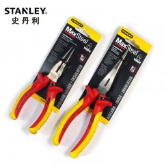 STANLEY/史丹利 FatMax加硬绝缘尖嘴钳6/8.5英寸电工钳 84-006-23