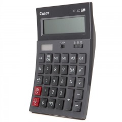 佳能/Canon AS-1200计算器 经典弧形设计大号双重电源机型