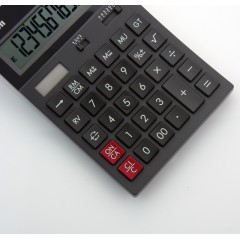 佳能/Canon AS-1200计算器 经典弧形设计大号双重电源机型