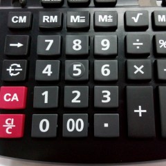 佳能/Canon WS-2222大屏幕太阳能计算器 可调节屏幕 办公计算机